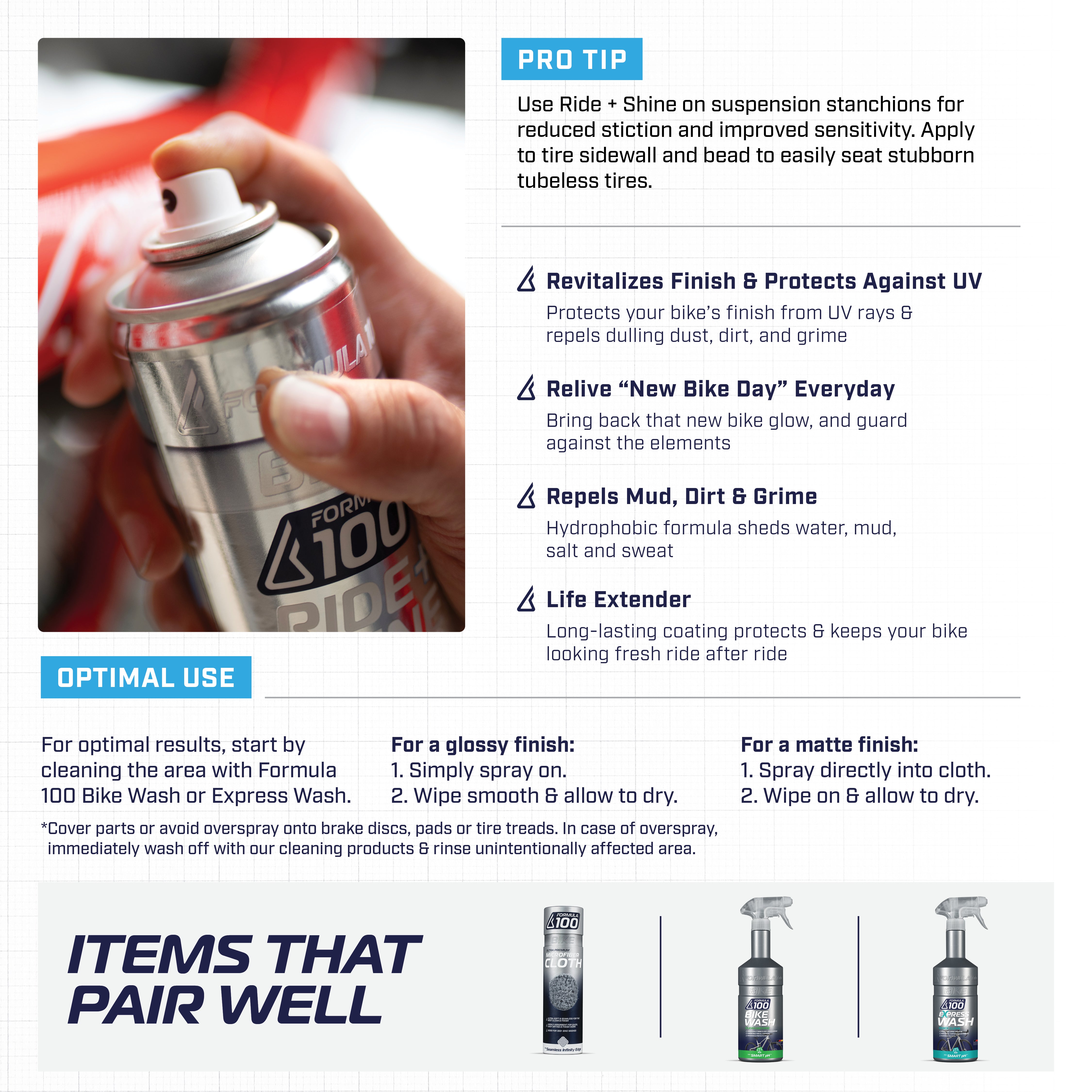 Ride + Shine Rejuvenator & Protectant