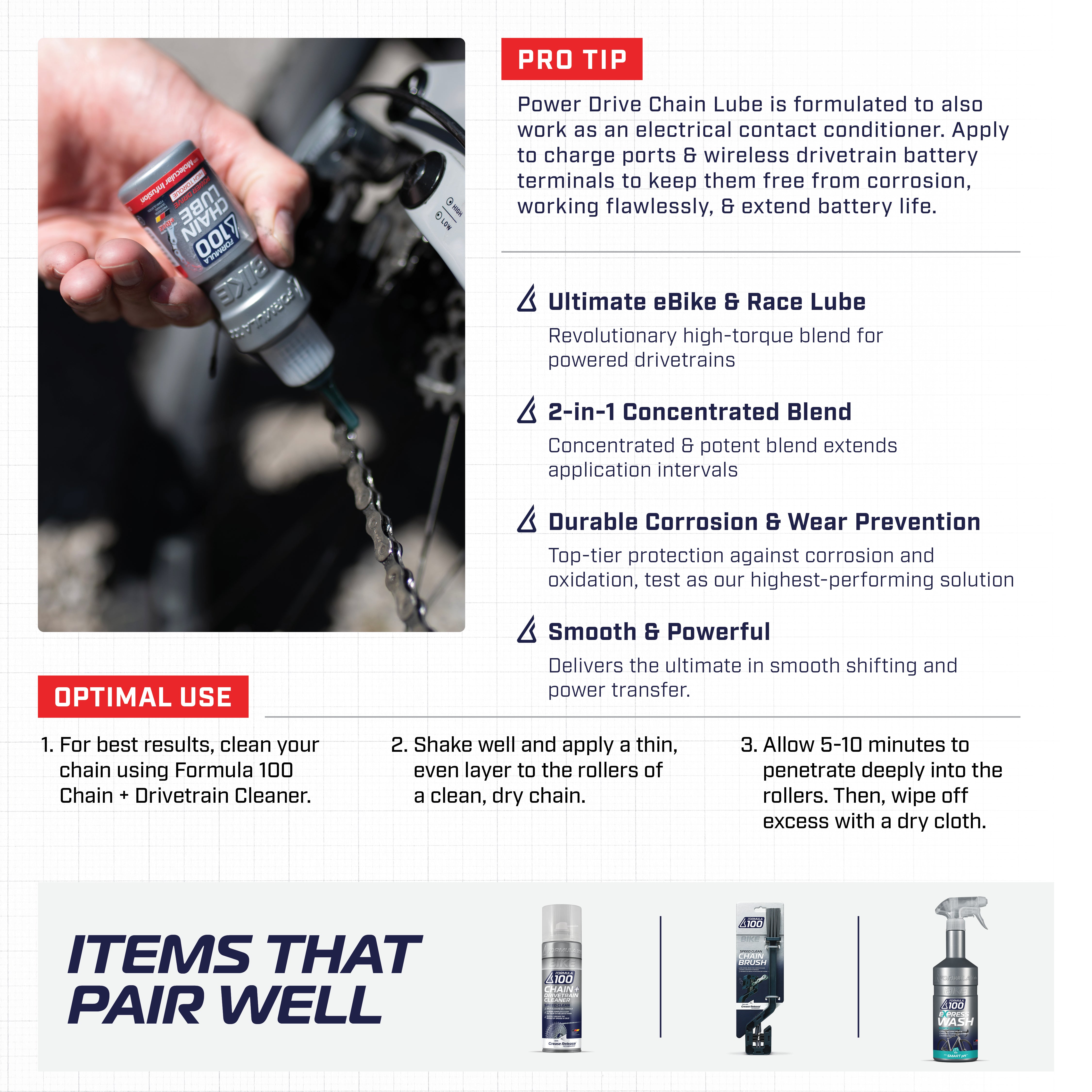 Power Drive High-Torque Chain Lube - 300mL Aerosol