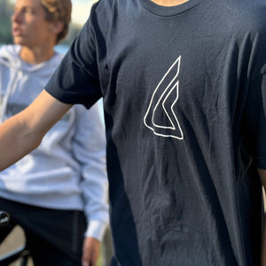 Navy Short Sleeve 'Inside Line' T-Shirt