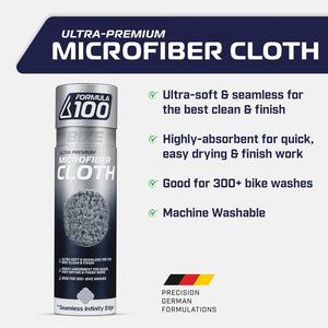 Refresh & Protect Kit - Ride + Shine Bike Finish & Ultra-Premium Microfiber Cloth
