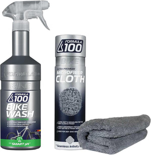 Deep Clean Kit - Clean Machine Bike Wash & Premium Microfiber Cloth