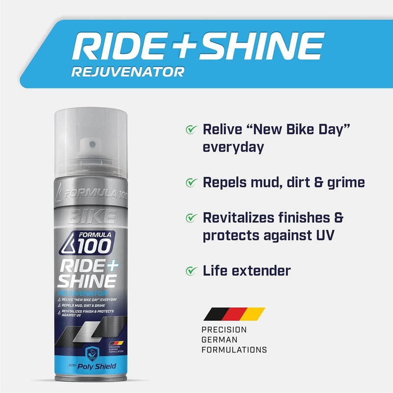 Refresh & Protect Kit - Ride + Shine Bike Finish & Ultra-Premium Microfiber Cloth