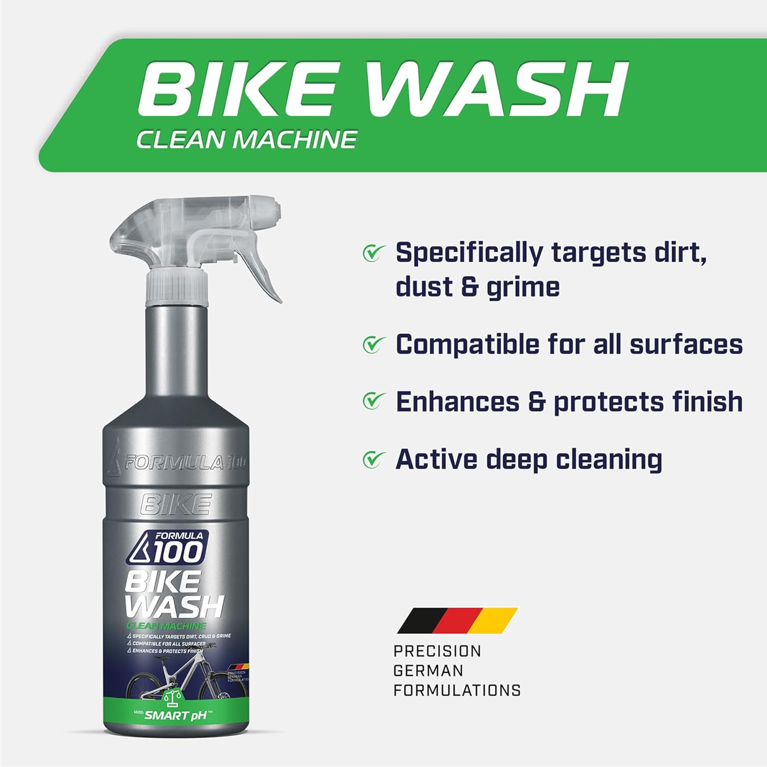 Deep Clean Kit - Clean Machine Bike Wash & Premium Microfiber Cloth