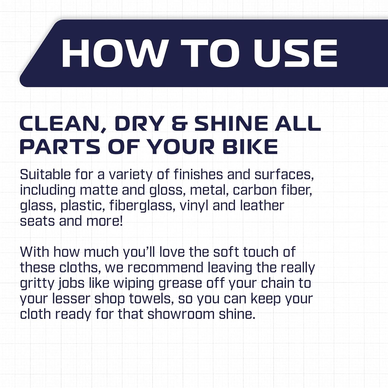 Refresh & Protect Kit - Ride + Shine Bike Finish & Ultra-Premium Microfiber Cloth