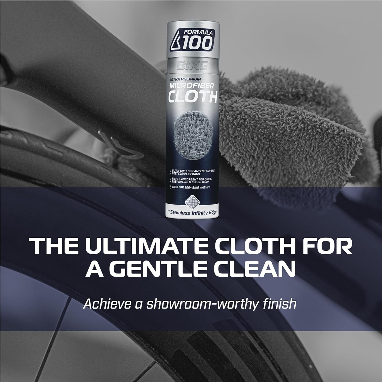 Refresh & Protect Kit - Ride + Shine Bike Finish & Ultra-Premium Microfiber Cloth