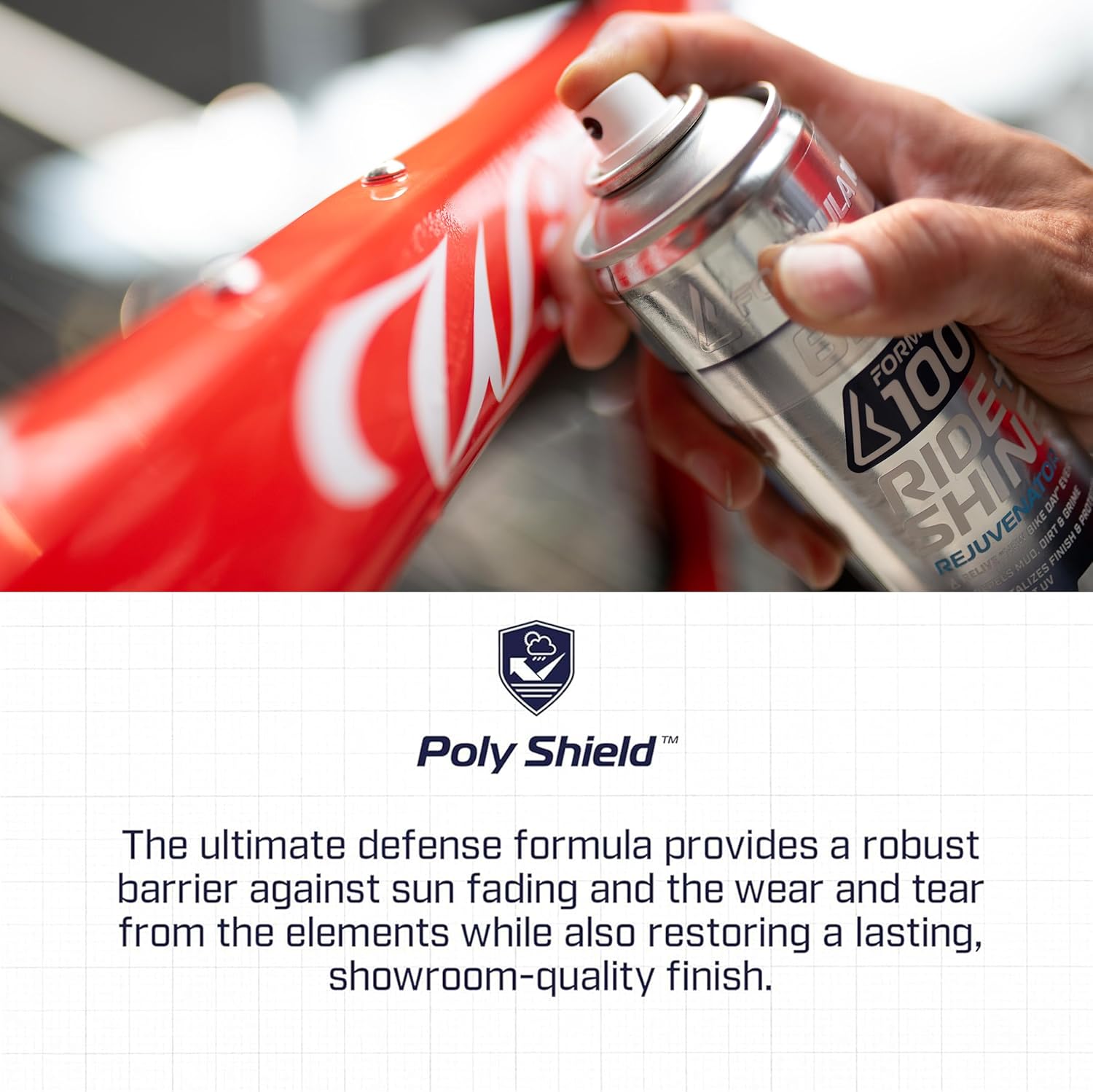 Refresh & Protect Kit - Ride + Shine Bike Finish & Ultra-Premium Microfiber Cloth