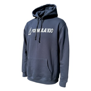 Navy Pullover 'Team' Hoodie