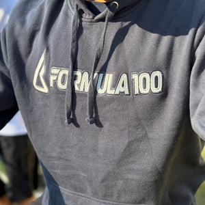 Navy Pullover 'Team' Hoodie