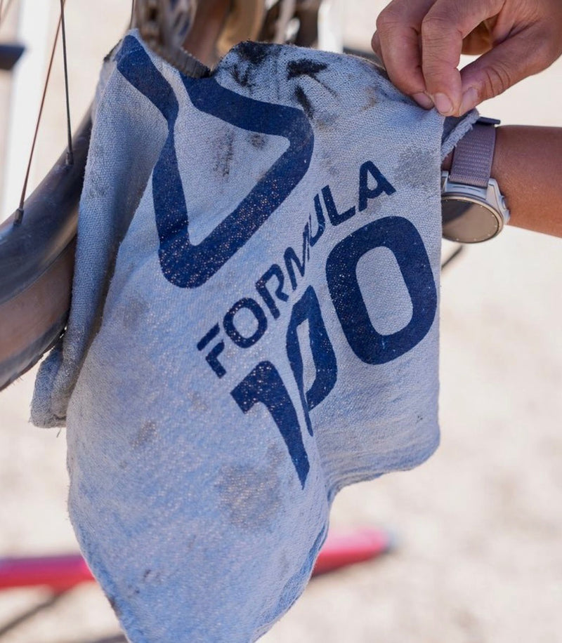 Formula 100 4-pack Cotton Shop Rags for Dirty Drivetrains - Gray