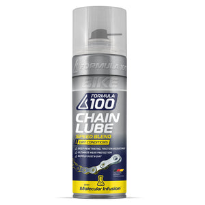 Dry Conditions Chain Lube - 300mL Aerosol Bottle Formula 100 Dry Conditions Chain Lube - 300mL Aerosol Bottle Formula 100