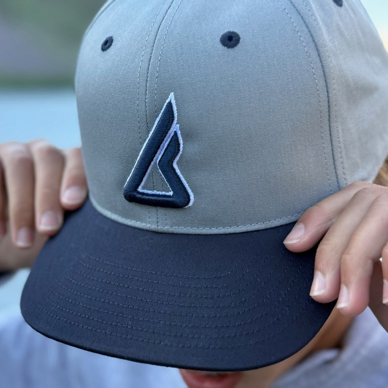 Richardson 212 Pro Twill 'Fast Flask' Snapback, Gray
