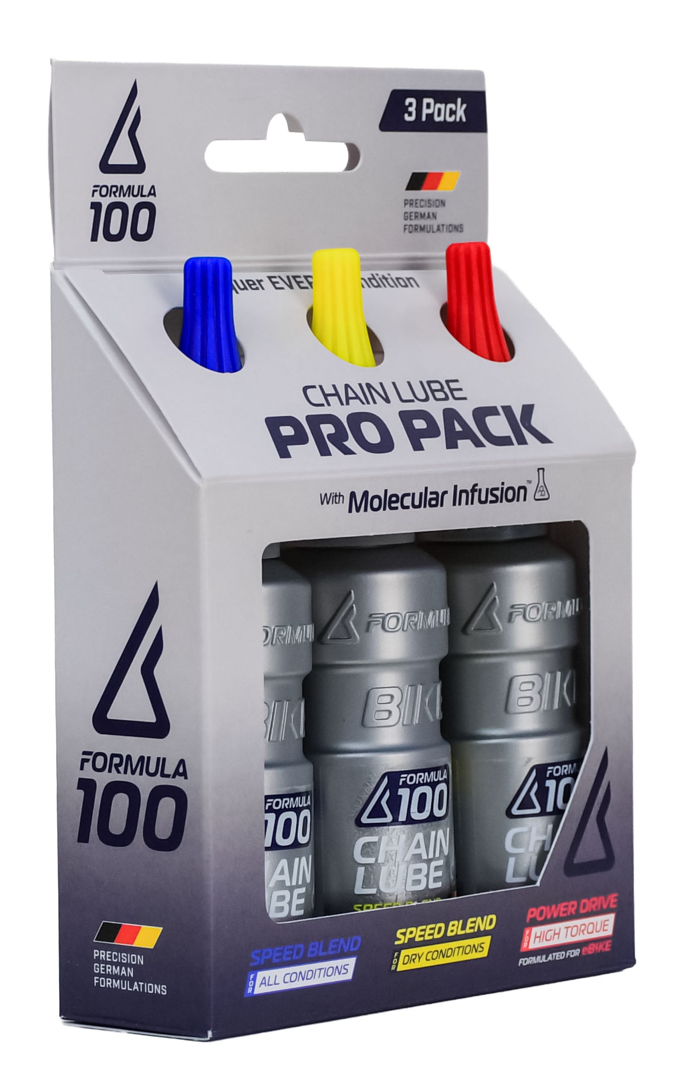 Formula 100 Chain Lube Pro Pack - 3x 50mL