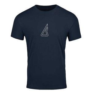 Navy Short Sleeve 'Inside Line' T-Shirt